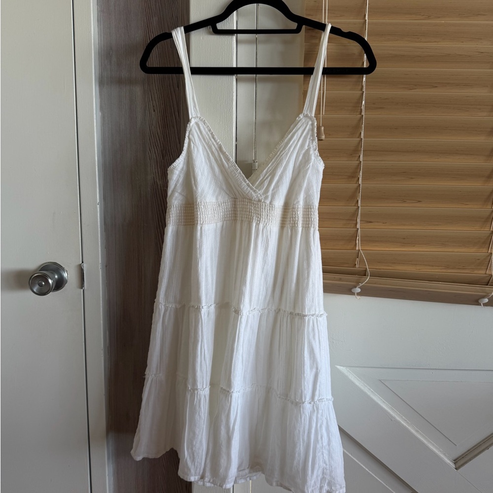 Elegant White Summer Dress